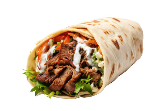 doner kebab wrap